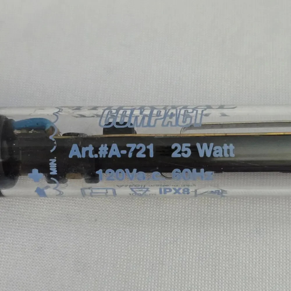 25W Submersible Aquarium Fish Tank Heater Rod Heating Adjustable Thermostat